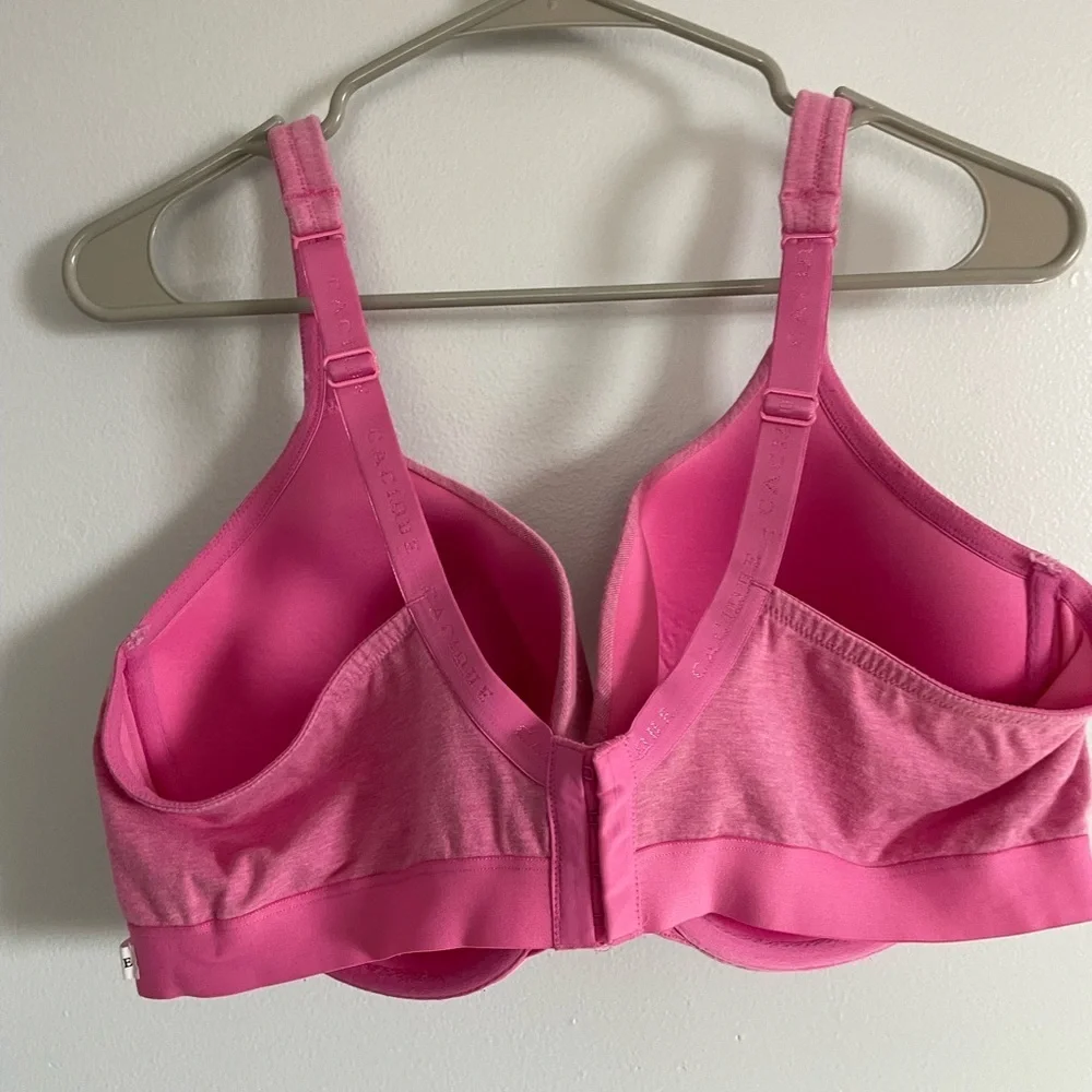 Cacique Vibrant Pink lightly lined tshirt bra with underwire size 44DDD - Picture 2 of 6